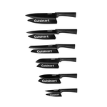 Cuisinart 12-Piece Black Metallic Coated Knife Set with Blade Guards Product Image