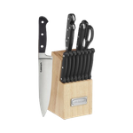 Cuisinart Triple Rivet 14-Piece Knife Block Set Black Product Image