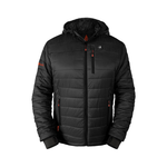 ActionHeat 5V Men's Insulated Puffer Battery Heated Jacket with Hood Medium Black Product Image