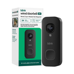 Blink Wired Doorbell 2K+ Black Product Image