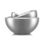 Midora 3pc Double Wall Stainless Steel Salad Bowl Set Product Image