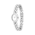Ladies Sammy Silver-Tone Stainless Steel Watch Chalk Dial Product Image