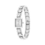 Ladies Mara Silver-Tone Stainless Steel Watch Silver Dial Product Image