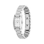 Ladies Reese Silver-Tone Stainless Steel Watch Silver Dial Product Image
