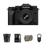 FUJIFILM X-T5 CAM/16-50mm LNS-BLK/JP/STRT PHTGR Product Image