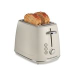 2 Slice Toaster, Sandstone White Product Image