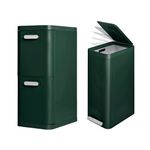 Trash & Recycling Duo Slim Emerald Product Image