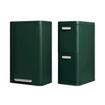 Trash & Recycling Duo Rectangular Emerald Product Image