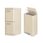 Trash & Recycling Duo Rectangular Cream Product Image