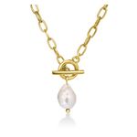 Pearl Necklace Gold Product Image