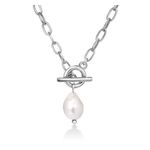 Pearl Necklace Silver Product Image