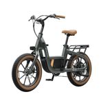 Muxi Cargo Electric Bike Olive Rush Green Product Image