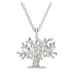 Tree of Life Necklace Silver Product Image