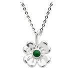 Clover Necklace Silver Product Image