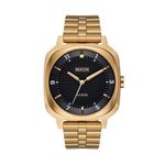 Unisex Fremont 40 Gold-Tone Stainless Steel Watch Black Dial Product Image