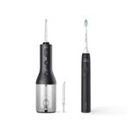 Sonicare Cordless Flosser & Toothbrush Set Black Product Image