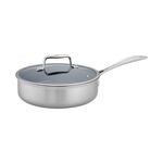Clad CFX 3qt Nonstick Stainless Steel Ceramic Saute Pan w/ Lid Product Image