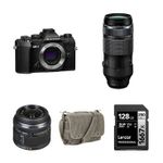 OM SYSTEM OM-5 CAMERA-BLK/WILDLIFE PHOTOGRAPHY Product Image