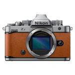 Nikon Zf Mirrorless Camera (Silver & Cognac Brown) Product Image