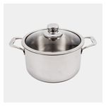 Premium Clad Stainless Steel 6.7qt Dutch Oven w/ Lid - Induction Product Image