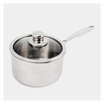 Premium Clad Stainless Steel 3.7qt Saucepan w/ Glass Lid - Induction Product Image