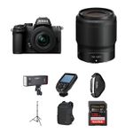 Nikon Z50 II Mirrorless Camera with 16-50mm and 50 Product Image