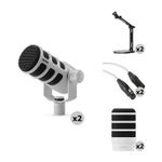 RODE PodMic 2-Person Dynamic Podcasting Microphone Product Image