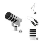 RODE PodMic 2-Person Dynamic Podcasting Microphone Product Image