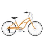 Cruiser 7D Step-Thru Recreation Bike in Mango Product Image