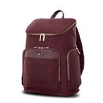Mobile Solution 2 Deluxe Backpack Merlot Product Image