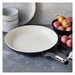 Rio 10" Ceramic Nonstick Fry Pan Black Product Image
