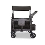 W Elite Pro Stroller Wagon - 2-Seater Charcoal Gray Product Image