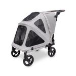 PF Flat Fold Pet Stroller - Medium Light Gray Product Image