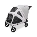 PF Flat Fold Pet Stroller - Large Light Gray Product Image