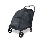 PF Flat Fold Pet Stroller - Large Graphite Black Product Image