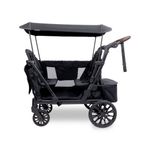 L Stroller Wagon - 4-Seater Black Product Image