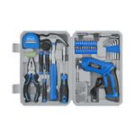 Compact 81pc Tool Set w/ 3.6V Li-Ion Rechargeable USB Cordless Screwdriver Product Image