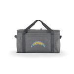 64 Can Collapsible Cooler - NFL Los Angeles Chargers Heathered Gray Product Image
