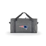 64 Can Collapsible Cooler - NFL New England Patriots Heathered Gray Product Image