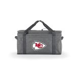 64 Can Collapsible Cooler - NFL Kansas City Chiefs Heathered Gray Product Image