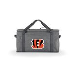 64 Can Collapsible Cooler - NFL Cincinnati Bengals Heathered Gray Product Image