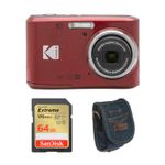 Kodak PIXPRO FZ45 DIGITAL CAMERA-RED/ACC KIT Product Image
