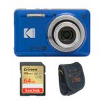 Kodak PIXPRO FZ55 DIGITAL CAMERA-BLU/ACC KIT Product Image