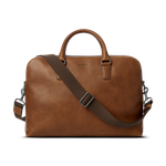 Shinola Double Zip Briefcase Medium-Brown Product Image