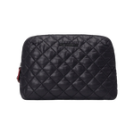 MZ Wallace Medium Double Zip Cosmetic Bag Black Product Image