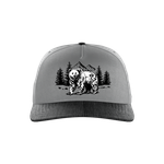 Waggle Grizz Corduroy Brim Hat Gray Product Image