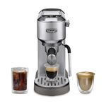 DeLonghi Dedica Duo Espresso Machine with Cold Brew Metal Product Image