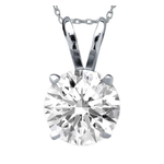 Antwerp Silver Sterling Silver Cubic Zirconia Dream Necklace Product Image