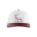 Waggle Yukon Corduroy Brim Hat White Product Image