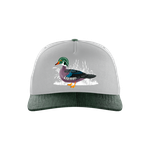 Waggle Woody Corduroy Brim Hat Gray Product Image